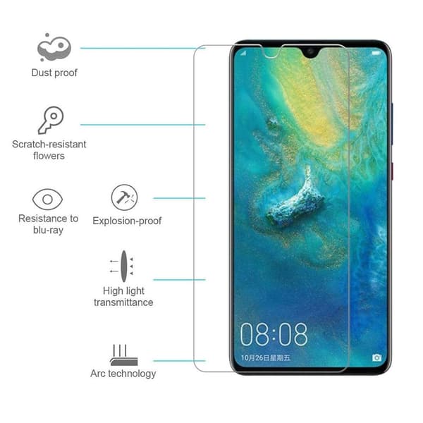 3-PACK Huawei P30 Standard Skärmskydd HD 0,3mm