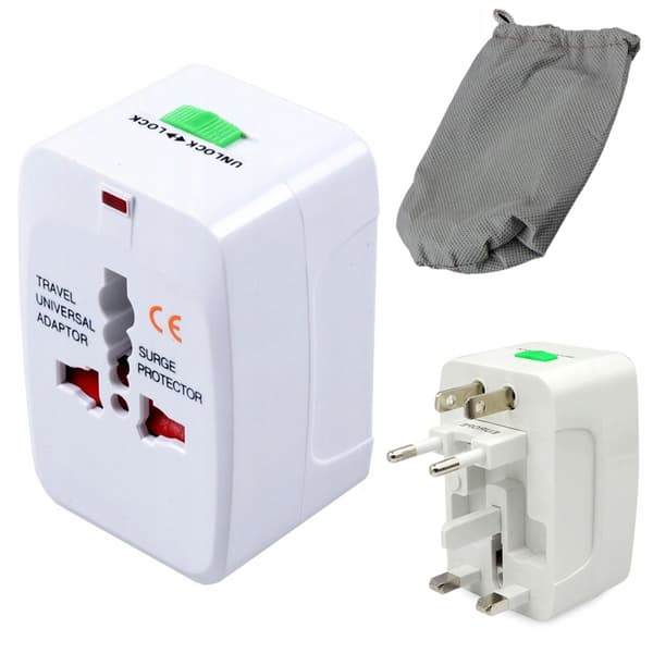 Universal Adapter Plug World  För alla resmål