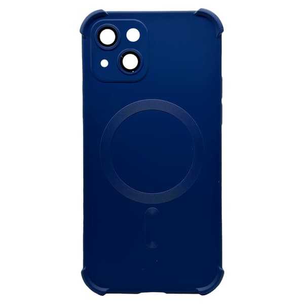 iPhone 14 - Silikonskal med Magnetiskt Stötskydd