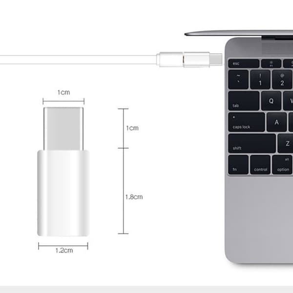 Adapter iPhone till USB-C USB 3.0 PLUG AND PLAY