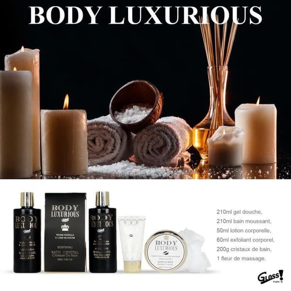 Body Luxurious Black - Badkar