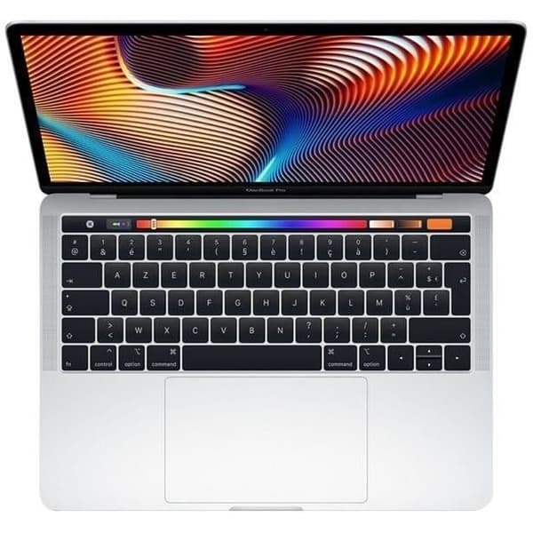 MacBook Pro Touch Bar 13" 2018 Core i5 2,3 Ghz 16 Go 2 To SSD Silver - Begagnad - Skick: Acceptabel