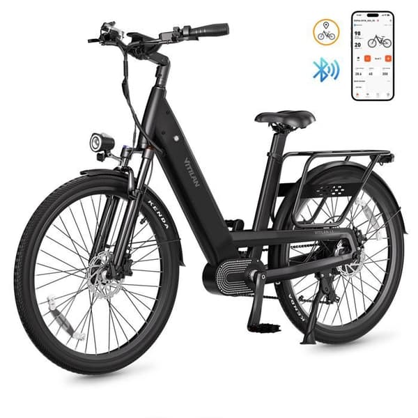 Välectric cykel VITILAN L5 - Moment sensor - Svart