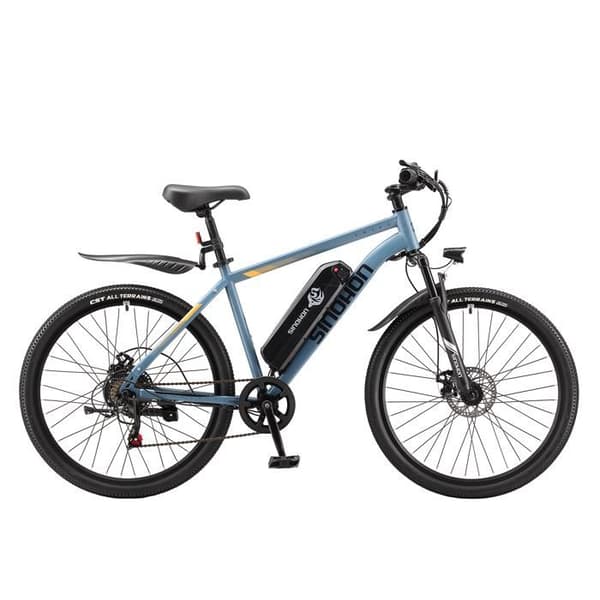 SINOHON EM200D 26 tum elcykel, lätt, svart