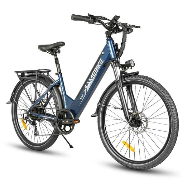 Stads elcykel SAMEBIKE RS-A01 Pro-T, 36 V 15 Ah, blå