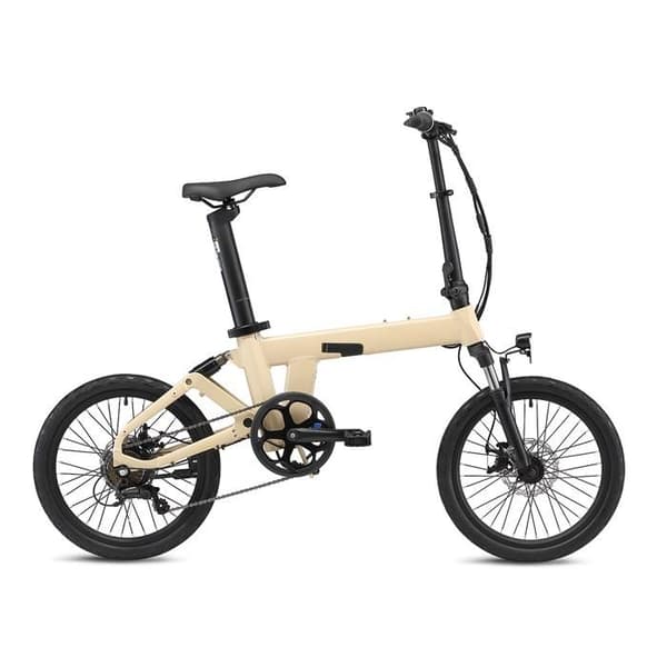 Fällbar Elcykel 20" YANGOR H19, 36V 10Ah, 7 Växlar, Gul