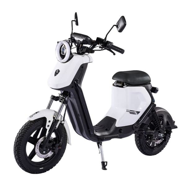 Elcykel BEZIOR XIAONIU B, stads elcykel, Vit
