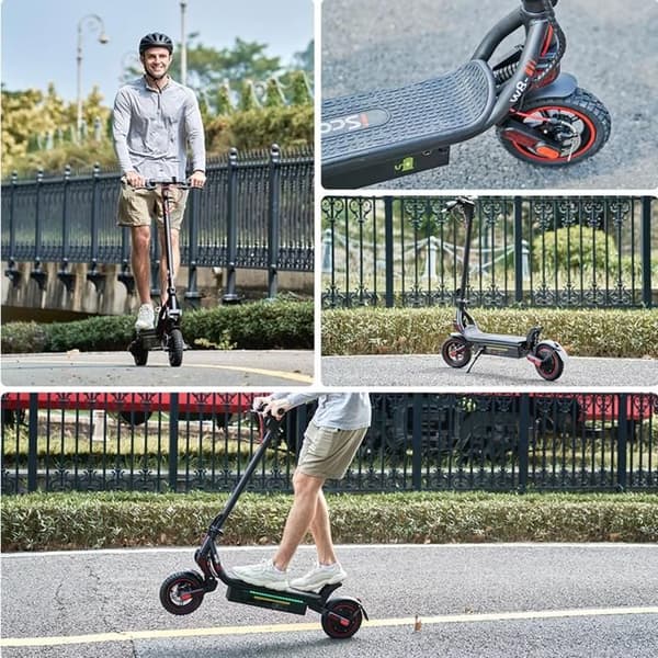 Fällbar el-scooter - W8 - maxhastighet 25 km/h - däck 9,3 tum
