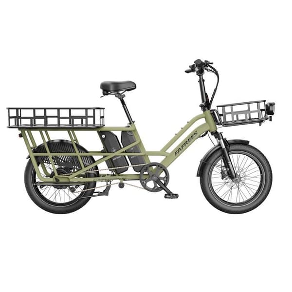 Fafrees FF20 CUV elcykel, dubbelbatteri, grön