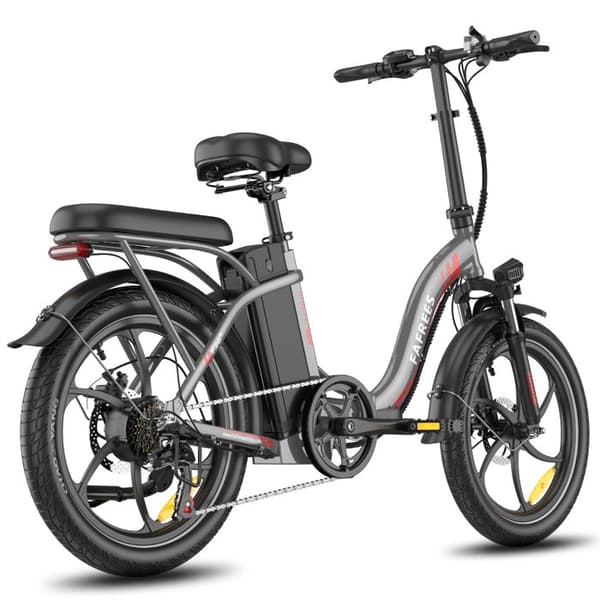 Fällbar elcykel FAFREES F20+, 36V 20Ah 250W, Grå