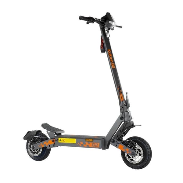 KUKIRIN G2 Fällbar Elektrisk Sparkcykel, Räckvidd 65KM, Däck 10", Max 25 km/h, Svart