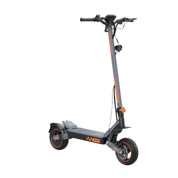 IWAFO IS2PRO, hopfällbar el-scooter, terräng, svart