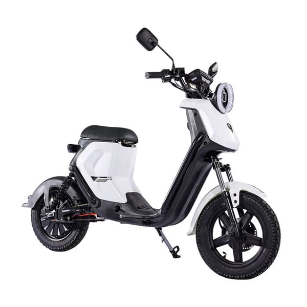 Elcykel BEZIOR XIAONIU B, stads elcykel, Vit