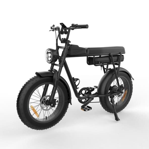 YAMALI FXH-006 elcykel, batteri 48V 18Ah, terräng, svart