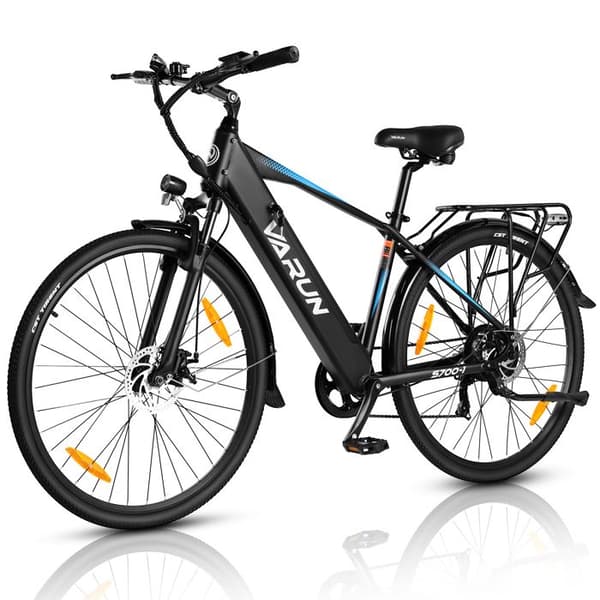 Elcykel VARUN S700-1, 27,5″, Terräng, Svart