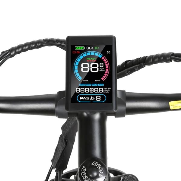 Elcykel 24" SAMEBIKE EBE2, Moment sensor, Batteri 36V 13Ah, Svart