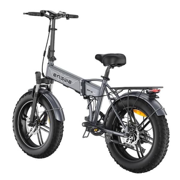 Fällbar elcykel ENGWE EP-2 BOOST, 20" Fat Bike, Grå