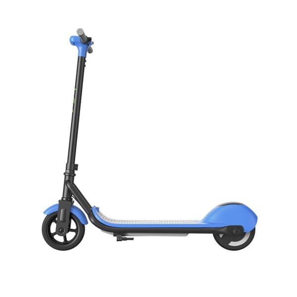 KIDDOWE K1 Elektrisk Sparkcykel för Barn, Heltäckande Däck 6,5", LED, 14 km/h, Blå