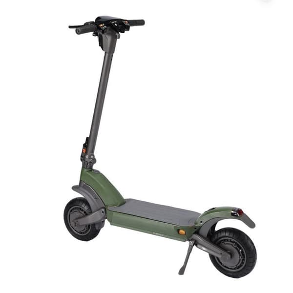 El-scooter TANK TORQ TK5, dubbel motor, kontroll via APP, grön