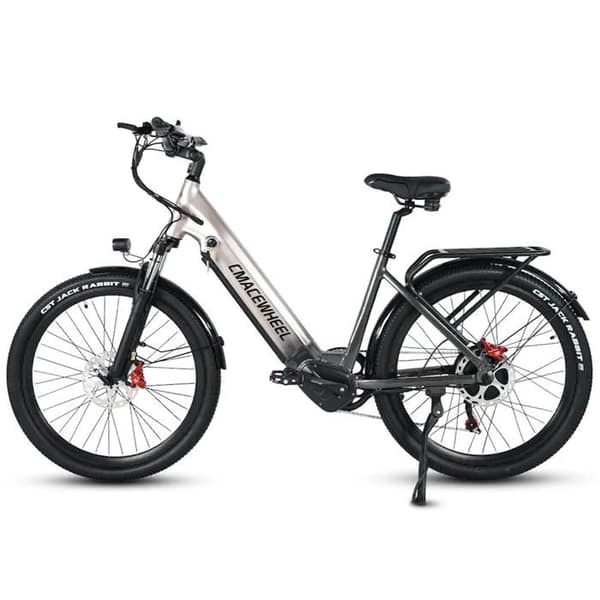 CMACEWHEEL L26 elcykel, 48 V 17 Ah, cementgrå