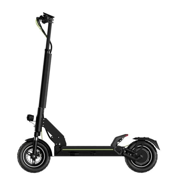 El-scooter TODIMART D6, Batteri 48V 13Ah, Räckvidd 40km, Fällbar, Svart
