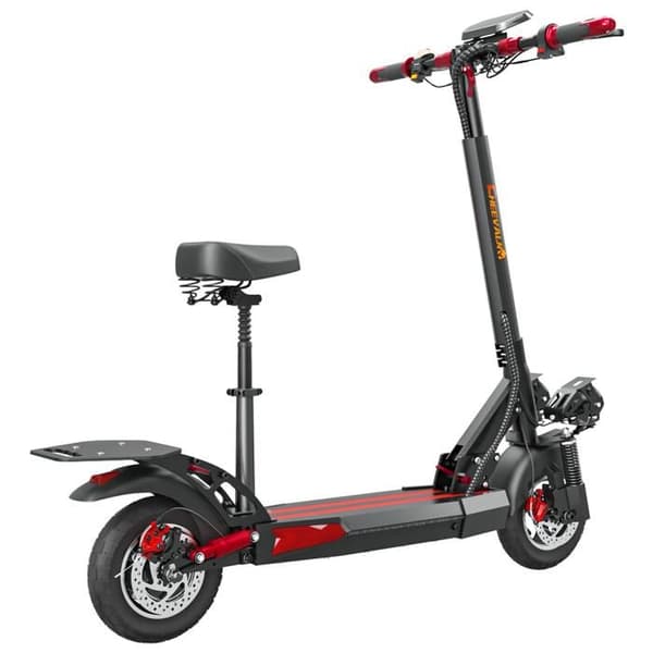 El-scooter Cheevalry X9 PRO, 10 tum, batteri 48V 21Ah, svart