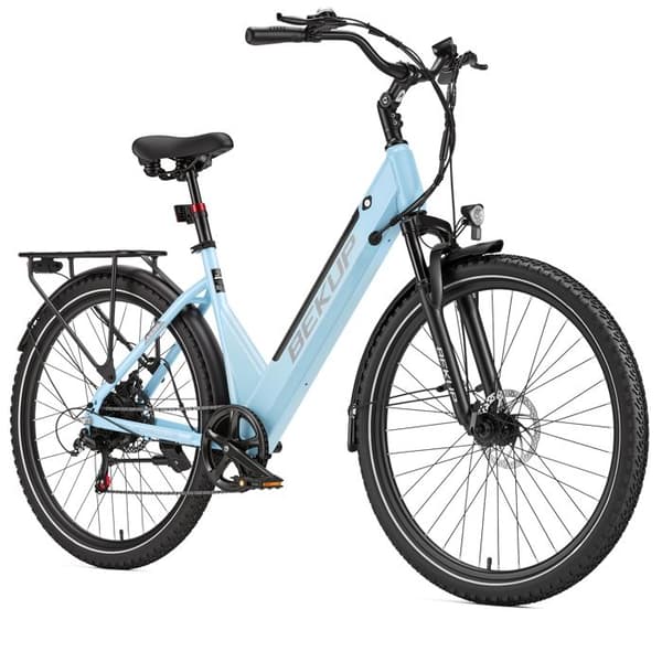 Stads Elcykel BEKUP V28, 28", 522Wh, Räckvidd 75km, Blå