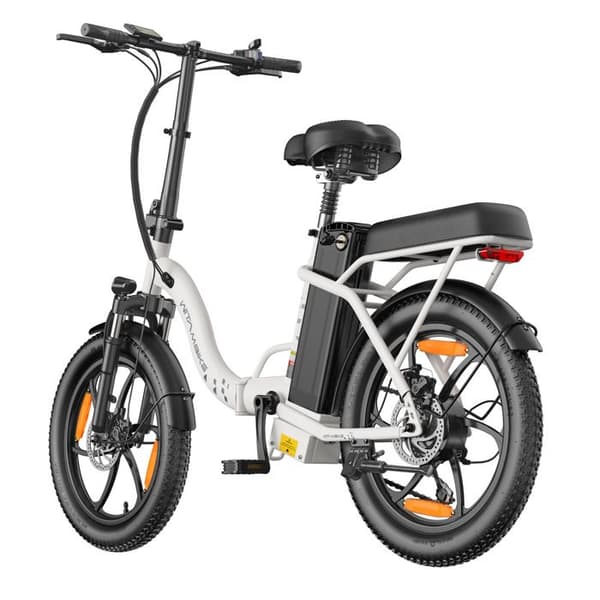 Fällbar Elcykel Witambike C16, 20" 48V 16Ah, Vit