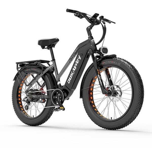 Dukawey DM530 Plus elcykel för terräng, batteri 52V 20Ah, Typ SUV, Grå