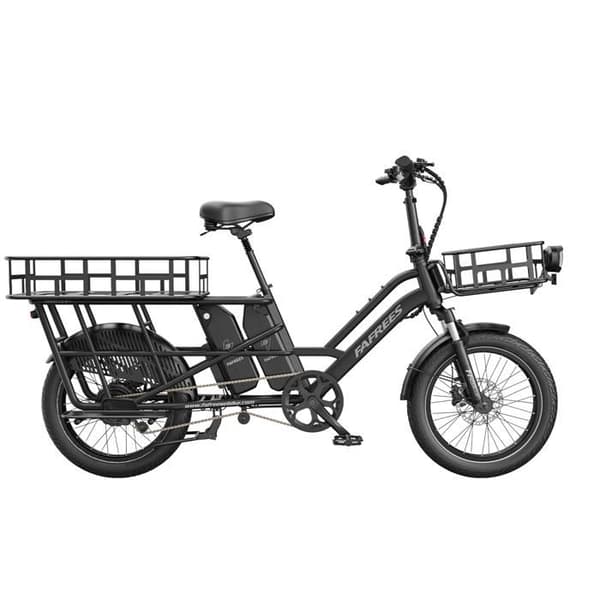 Fafrees FF20 CUV el-cykel, dubbelbatteri, svart