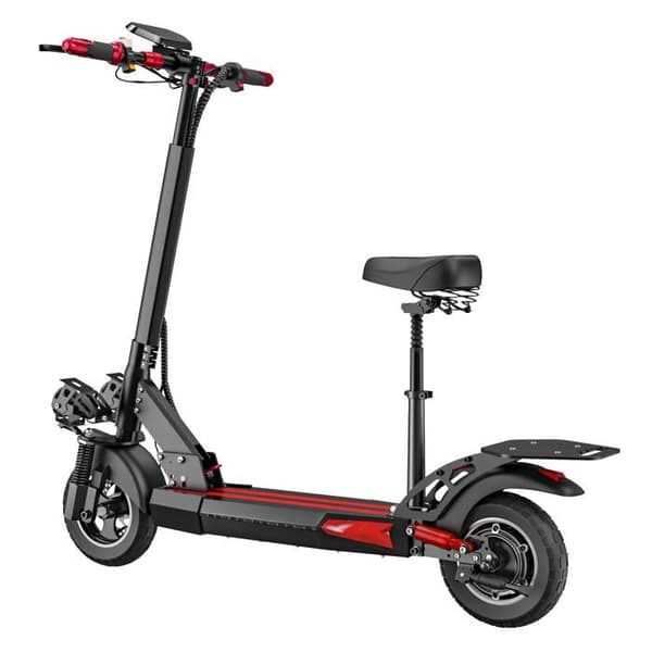 El-scooter Cheevalry X9 PRO, 10 tum, batteri 48V 21Ah, svart