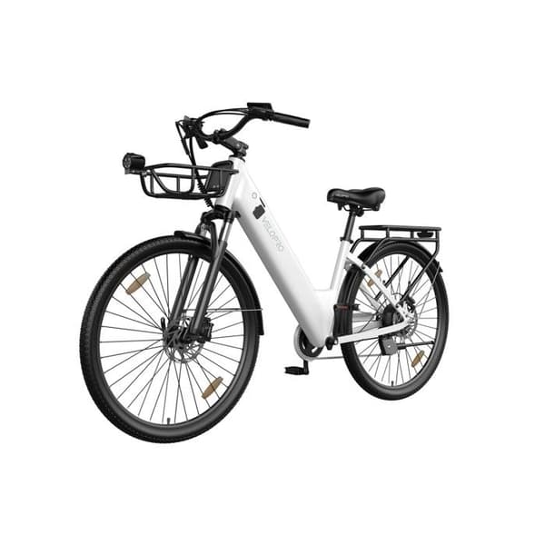 Stads elcykel Velopro C1PRO 250 W, 36 V 18 Ah, vit