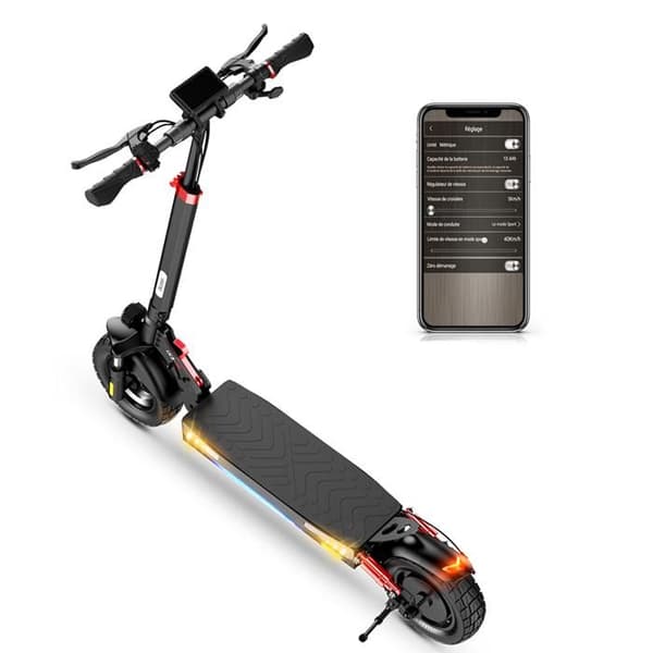 El-scooter - iX3 - maxhastighet 25 km/h - Svart