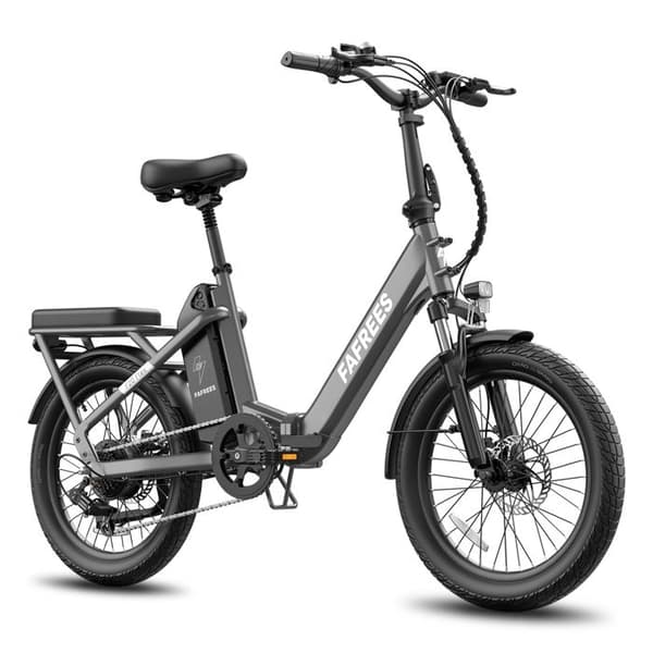 Fällbar Elcykel 20" FAFREES F20 Flex, 36V 25Ah, Moment Sensor, Lång Räckvidd, Svart