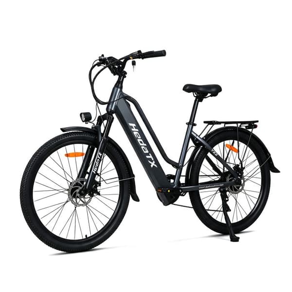 Stads Elcykel HedaTX TX2, 768 Wh, 7 Växlar, Grå