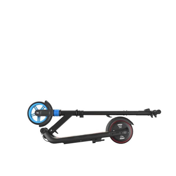 KIDDOWE K2 Elektrisk Sparkcykel Barn, 12KM, Heltäckande Däck 6,5", Svart