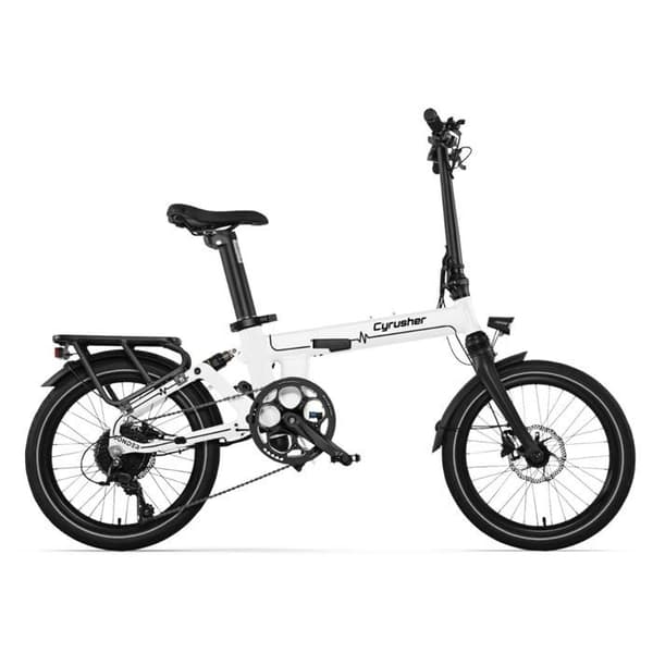 Cykel elveckad Cyrusher Sonder, 48V 10Ah, vit