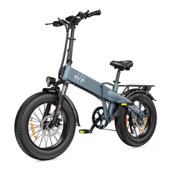 Fällbar Elcykel 20" PIXAR F2, Batteri 48V 15Ah, Grå