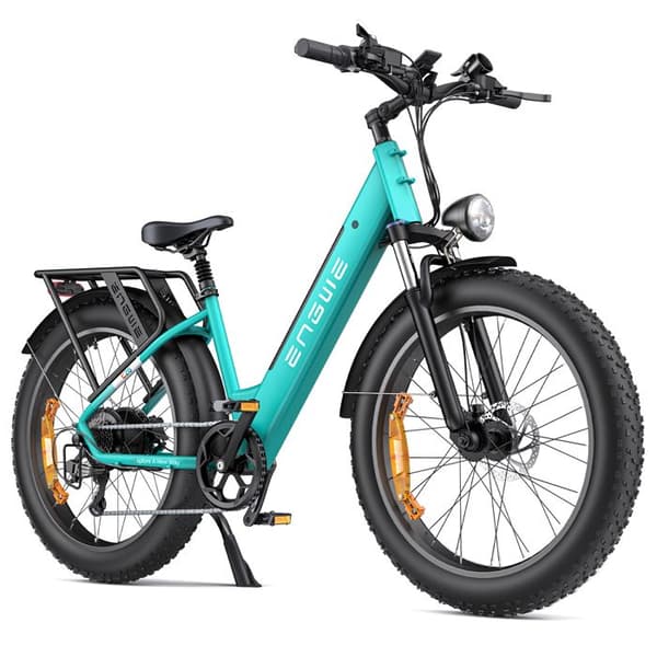 Elcykel ENGWE E26 ST, batteri 48 V 16 Ah, 7 växlar, Grön