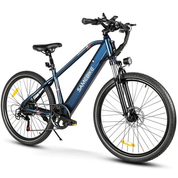 Elcykel SAMEBIKE RS-A01 Herr, 36 V 15 Ah, 27.5", blå