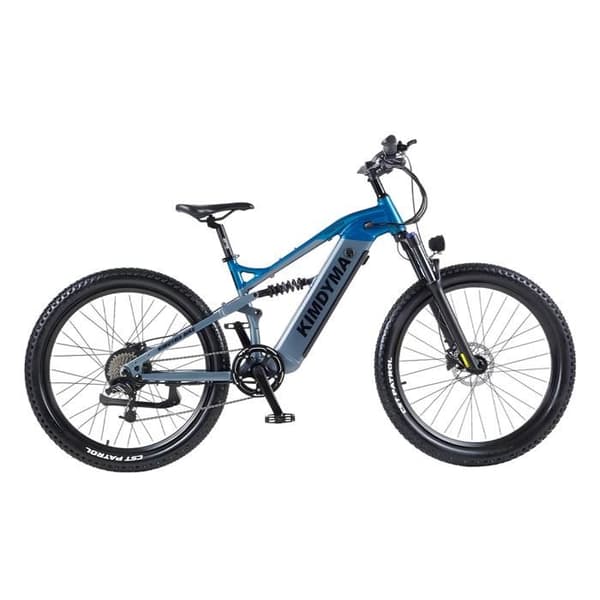 Elcykel MTB KIMDYMA K01, 48V 20Ah Batteri, Moment Sensor, Blå