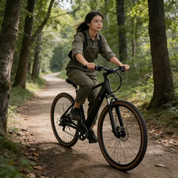 Elcykel YANGOR H700, Moment sensor 36V 10,4Ah 7 växlar, Grå