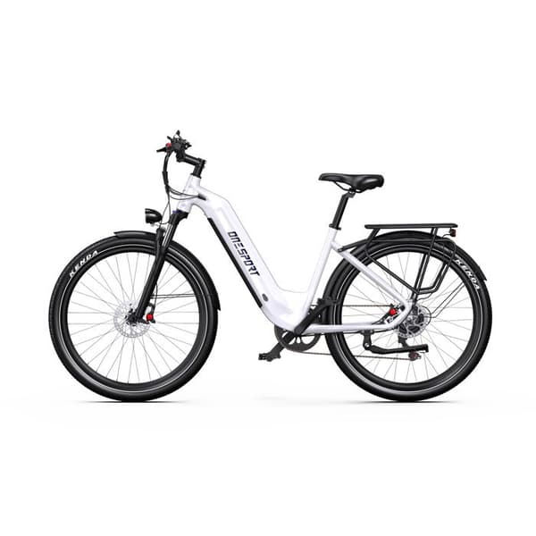 Stads Elcykel ONESPORT WT05, 36V 18,2Ah, Moment Sensor, 27,5", Vit