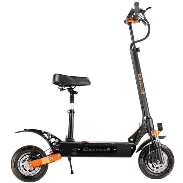 Terräng el-scooter CHEEVALRY S10, 3200W, 52V 33Ah, svart