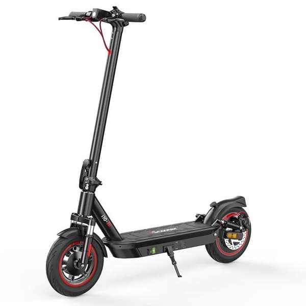 Fällbar el-scooter - I10, maxhastighet 25 km/h, Svart