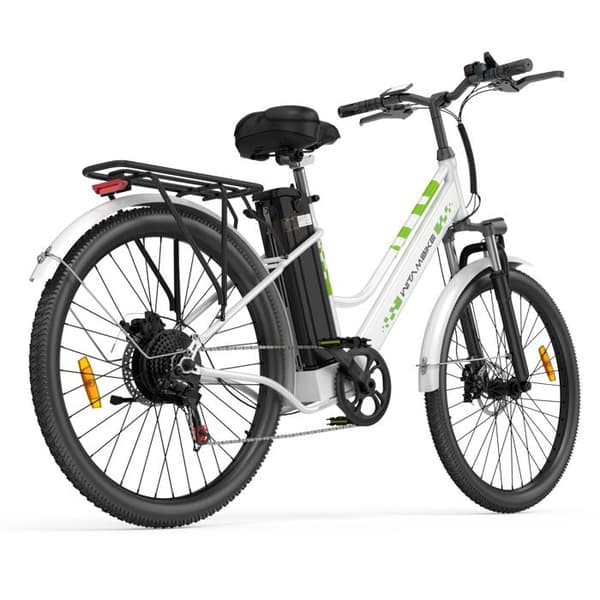 Stads Elcykel Witambike C26, 26" 250W 80 km, Vit