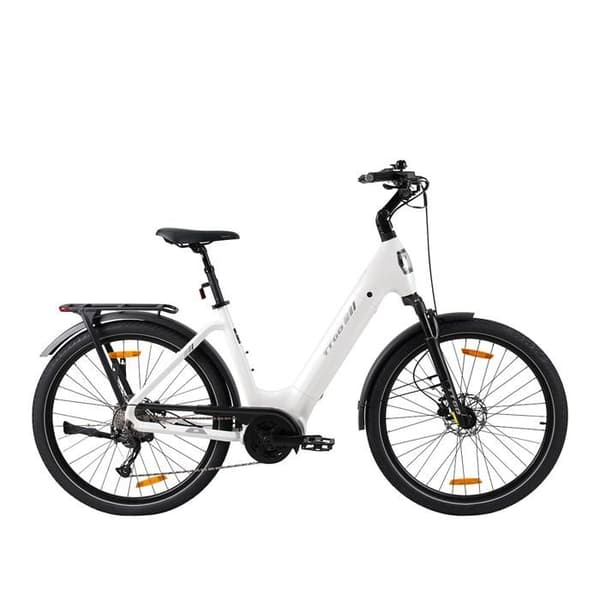 Elcykel TTGO Z5, batteri 36 V 20 Ah, Max 25 km/h, vit