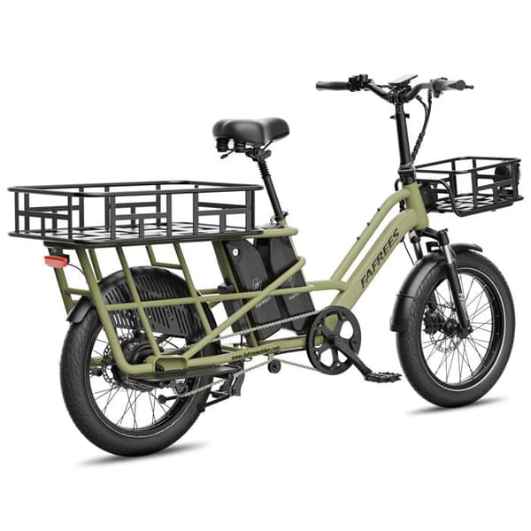 Fafrees FF20 CUV elcykel, dubbelbatteri, grön