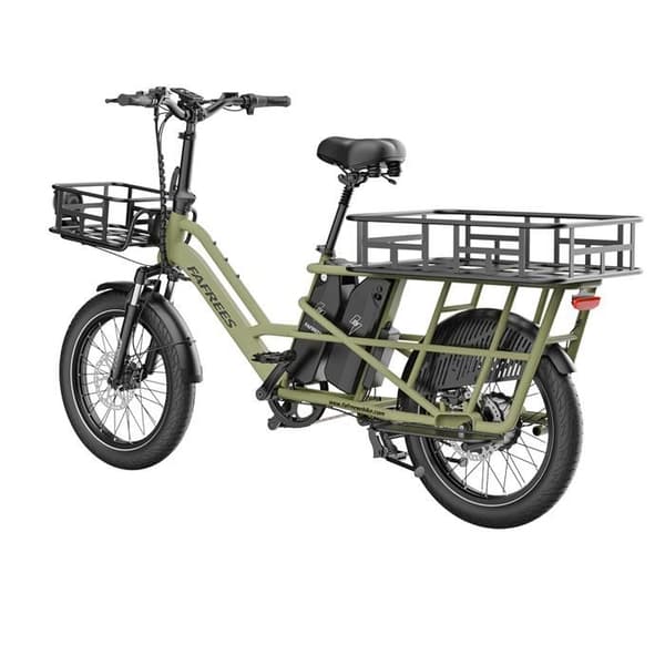 Fafrees FF20 CUV elcykel, dubbelbatteri, grön