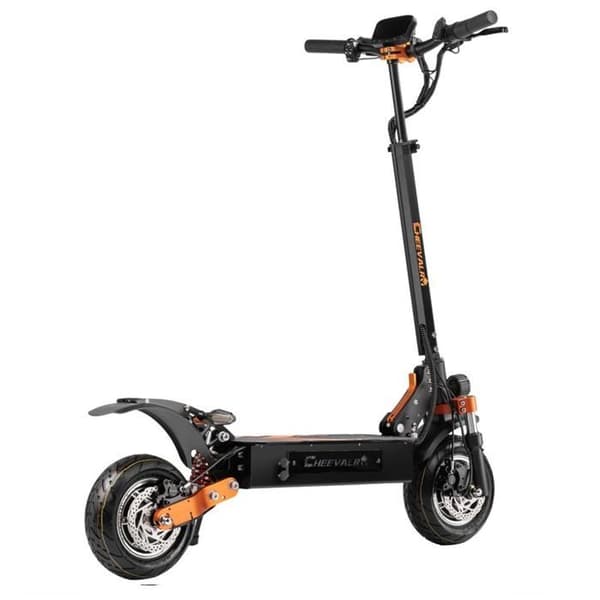 Terräng el-scooter CHEEVALRY S10, 3200W, 52V 33Ah, svart